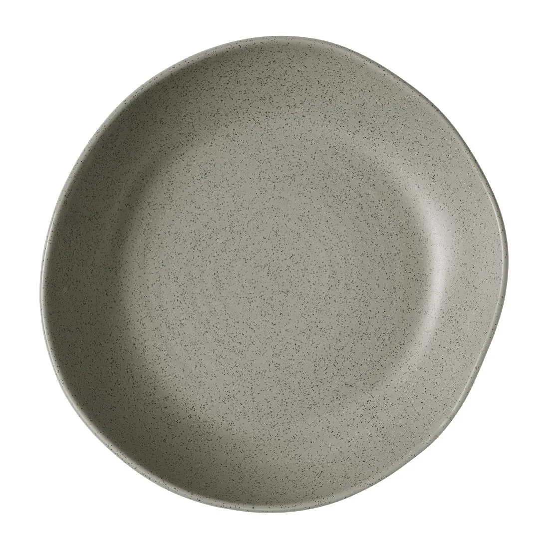 Churchill Stonecast Natural Organic Deep Bowls Peppercorn Grey 215mm (6 Pack) - Image 1