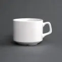 Lumina Fine China Stacking Cup 200ml - Image 1