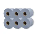 20cm Blue Hand Towel 1-Ply 230m (Pack of 6) B519896 - Image 1