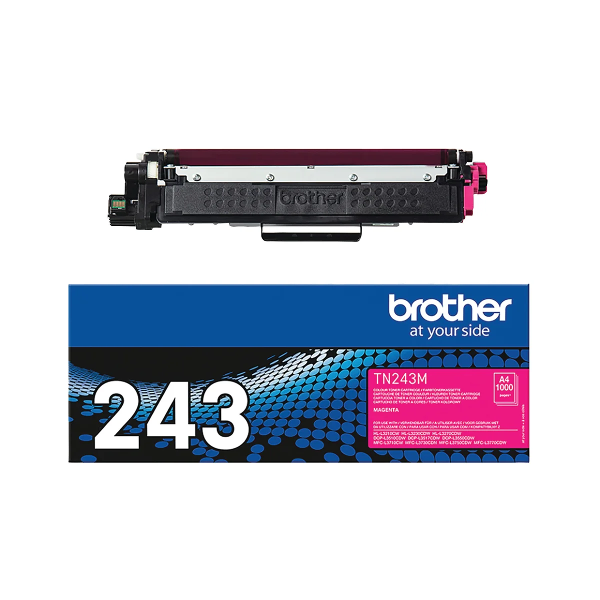 Brother TN-243M Toner Cartridge Magenta TN243M - Image 1