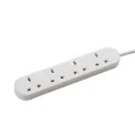 connektgear UK 4-Way Mains Power Extension Block 3m 27-4030 - Image 1