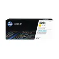 HP 508X Original LaserJet Toner Cartridge High Yield Yellow CF362X - Image 1