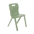 Titan One Piece Retold Chair Size 6 470x530x805mm Sage Green KF70510 - Image 1