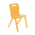 Titan One Piece Classroom Chair Size 6 470x530x805mm Marigold KF70518 - Image 1