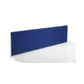 Jemini Straight Desk Mounted Screen 1800x25x400mm Blue KF78982 - Image 1