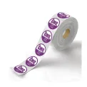 MyCafe Food Label Contains GMO Free Removable (Pack of 1000) MYC10619 - Image 1