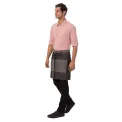 Chef Works Urban Manhattan Half Bistro Apron Black - Image 1