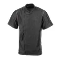 Chef Works Urban Delancey Short Sleeve Denim Chefs Jacket - Image 1