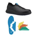 WearerTech Transform Safety Toe Trainer Black with Modular Insole - Image 1