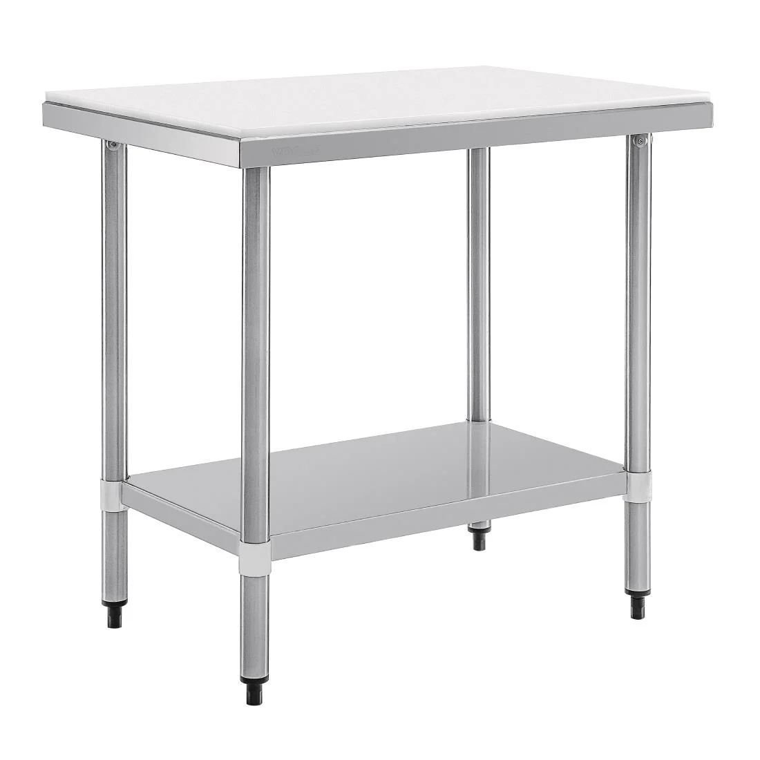 Vogue Stainless Steel Chopping Board Table 900mm - Image 1