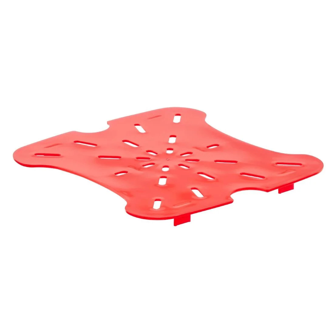 Cambro FreshPro Red Drain Shelf 195x195mm - Image 1