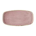Churchill Stonecast Petal Pink Chefs' Walled Oblong Plates 300mm (6 Pack) - Image 1