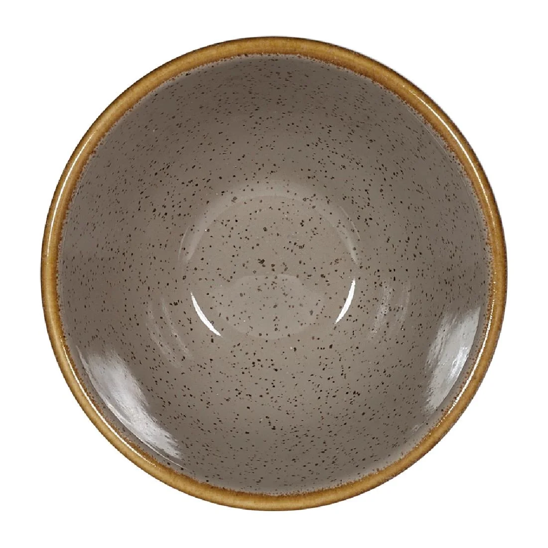 Churchill Stonecast Dip Pots Peppercorn Grey 70mm (12 Pack) - Image 1