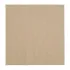 Fiesta Recyclable Recycled Lunch Napkin Kraft 33x33cm 2ply 1/4 Fold (Pack of 2000)