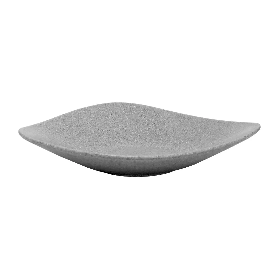 Churchill Melamine Lotus Dishes Granite 355mm (4 Pack) - Image 1