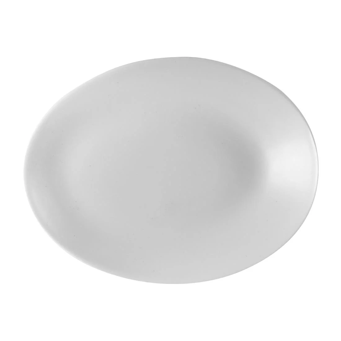 Churchill Orb Oval Plates White 290x227mm (12 Pack) - Image 1