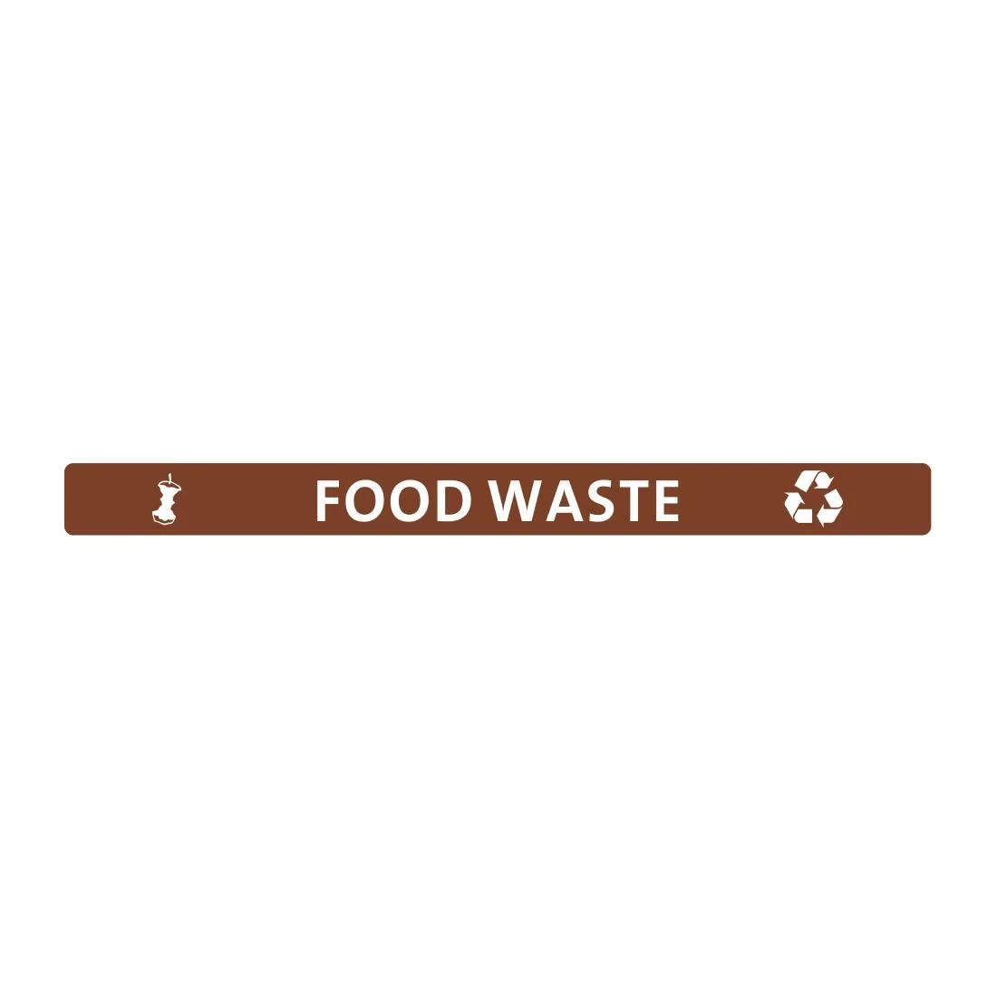 Jantex Slim Bin Lid Food Waste Label - Image 1