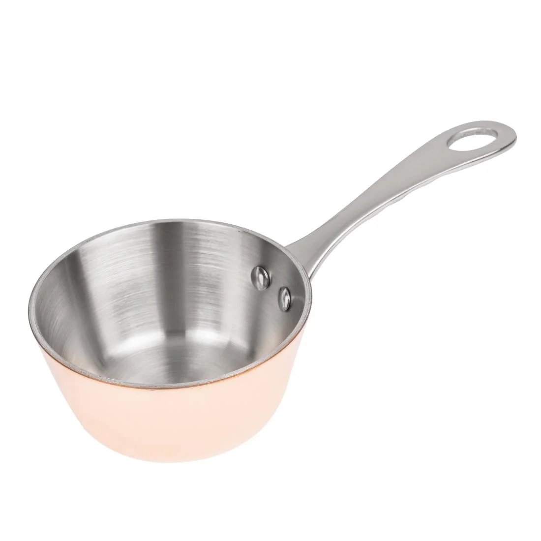Vogue Mini Copper Tri Wall Saute Pan 85mm - Image 1