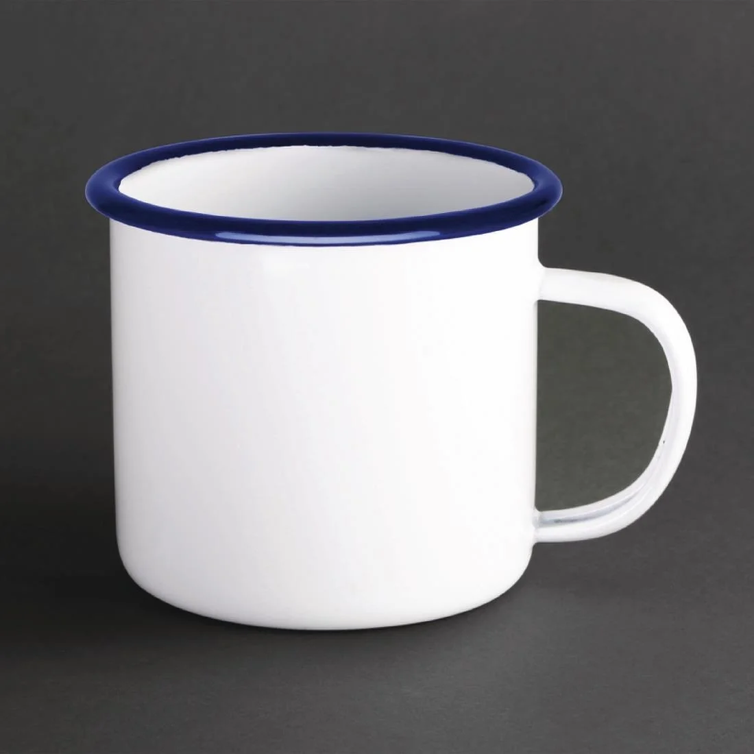 Olympia Enamel Mugs 350ml - Image 1