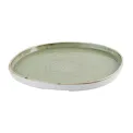 Churchill Stonecast Sage Green Organic Walled Plates 257mm (6 Pack) - Image 2