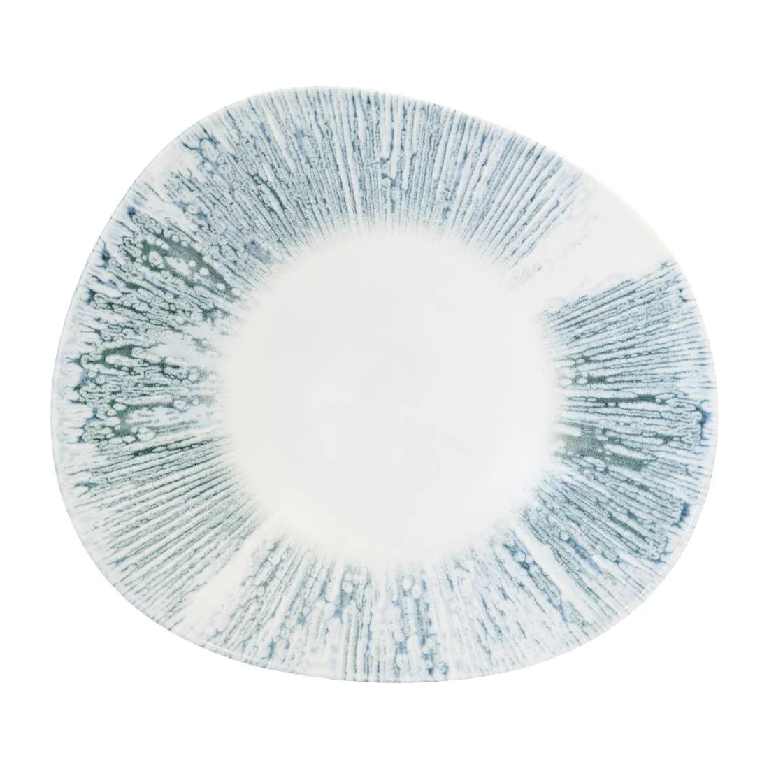 Churchill Lyra Organic Bowls Blue Opal 200mm (12 Pack) - Image 1