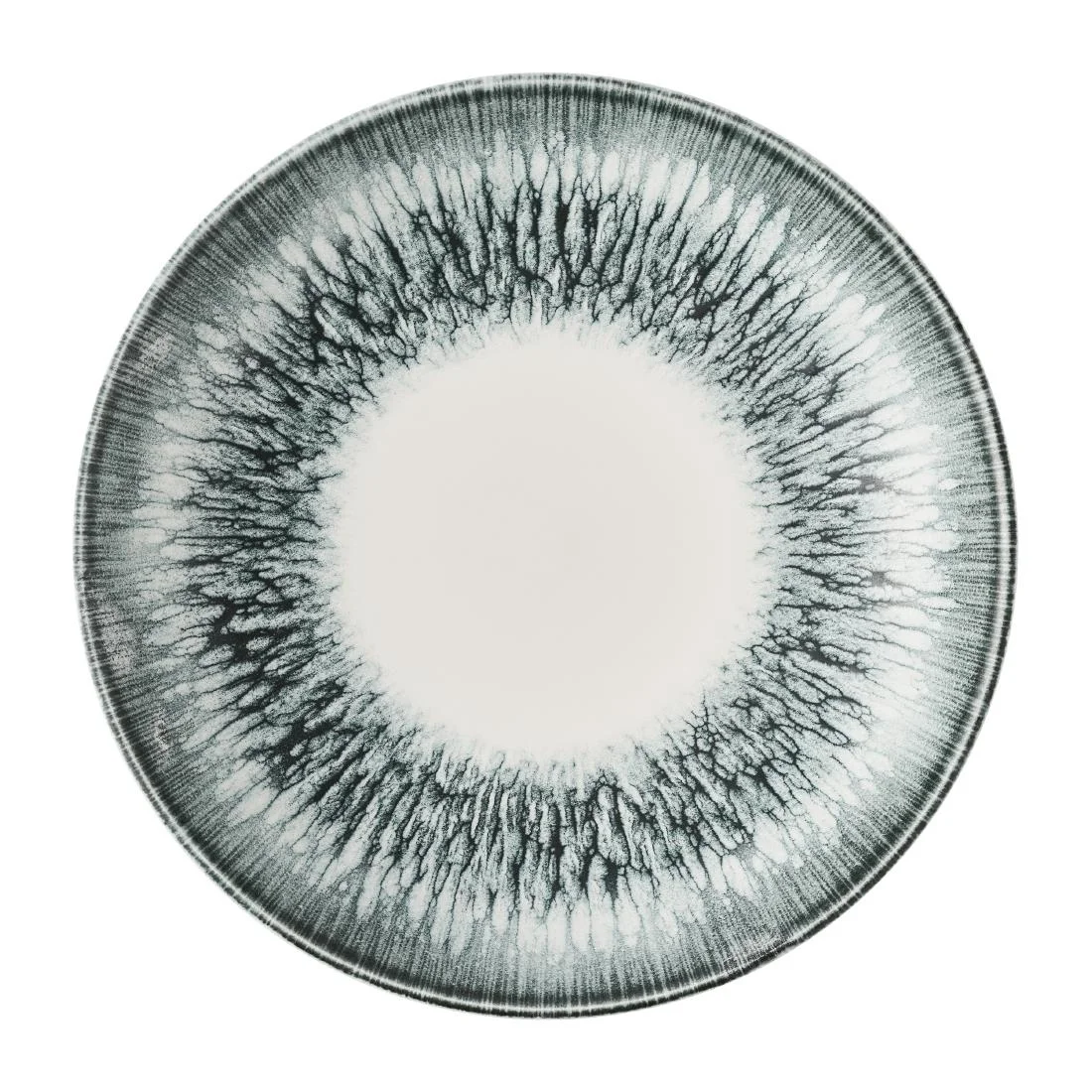 Churchill Lume Coupe Bowls Black 248mm (12 Pack) - Image 1