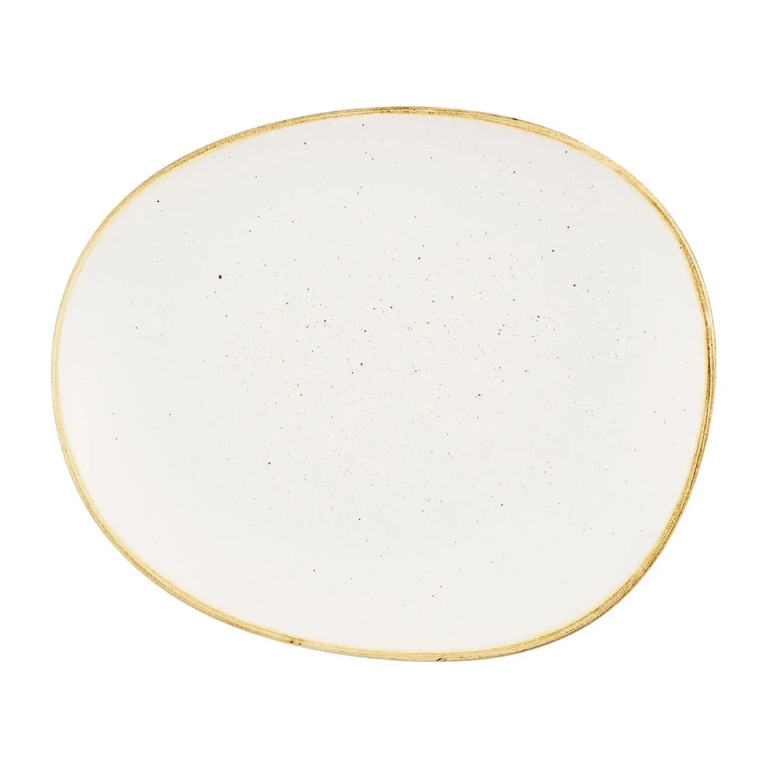 Churchill Stonecast Opal Plates Barley White 185mm (12 Pack) - Image 1