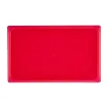 Cambro Safetrak IML Polypropylene Seal Lid Red - Image 2