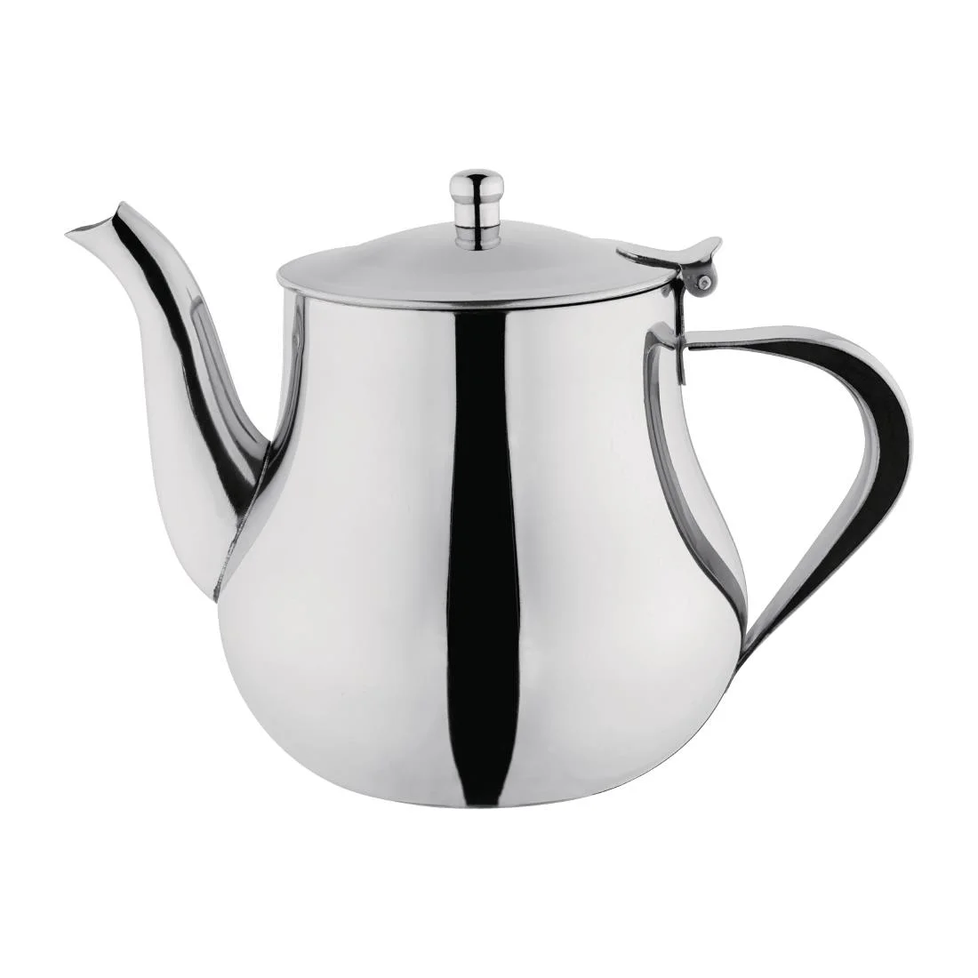 Olympia Arabian Teapot Stainless Steel 35oz - Image 1