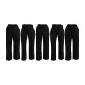 Whites Vegas Chef Trousers Polycotton Black (5 Pack) - Image 1