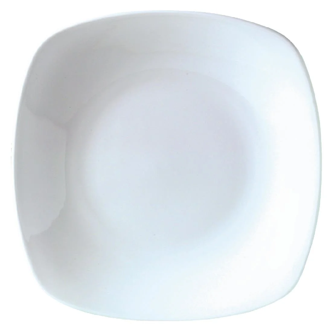 Steelite Quadro White Square Plates 230mm - Image 1