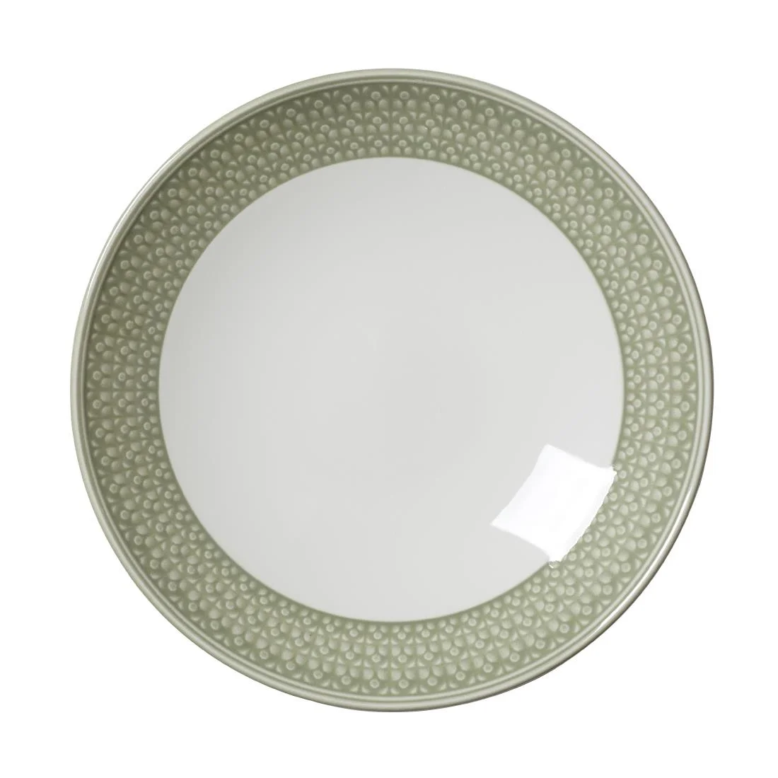 Steelite Bead Sage Coupe Bowls 252mm (12 Pack) - Image 1