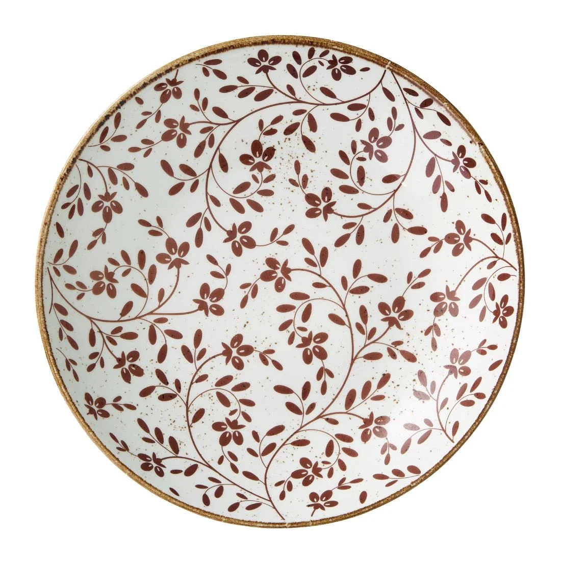 Steelite Performance Flora Coupe Bowls Brown 255mm (12 Pack) - Image 1