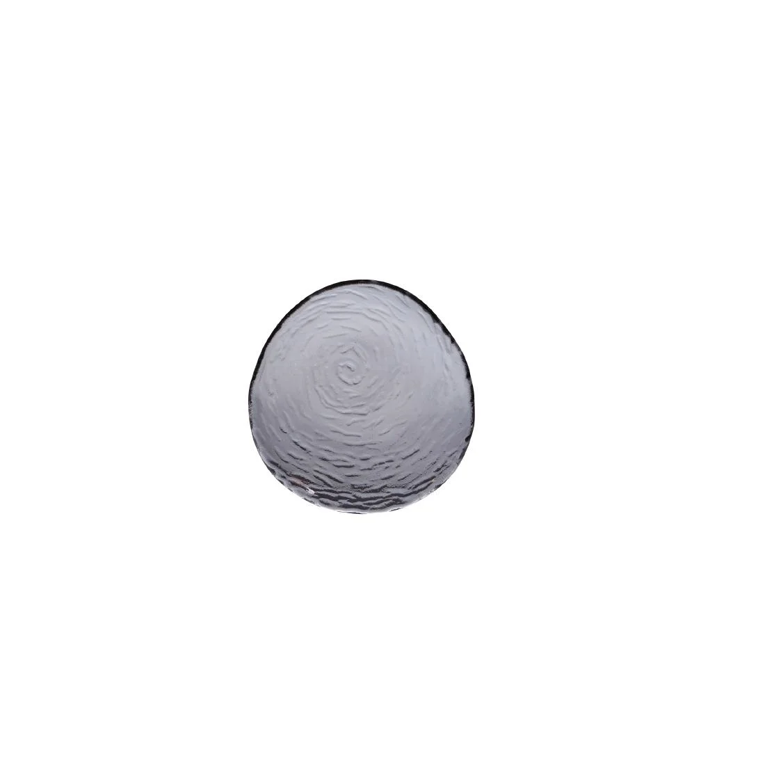 Steelite Scape Glass Platters 140mm Smoked - Image 1