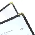 Framed Plastic Menus