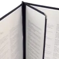 Framed Plastic Menus