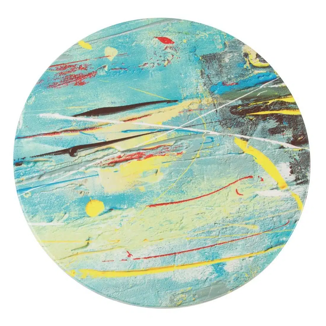 Werzalit Pre-drilled Round Table Top Intermezzo 700mm