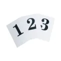 Individual Replacement Banquet Table Numbers & Letters - Smart Hospitality Supplies