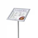 Outdoor Lockable Menu Stand