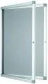 Fabric Pin Menu Display Case - Lockable