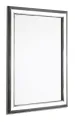 Wall Mounted Snap Frame Menu Display - Polished Silver