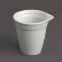 Olympia Bistro Milk Jug White 42ml - Image 1