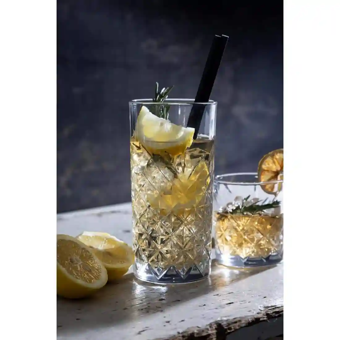 Utopia Timeless Vintage Hi Ball Glasses 450ml (12 pack) - Image 8