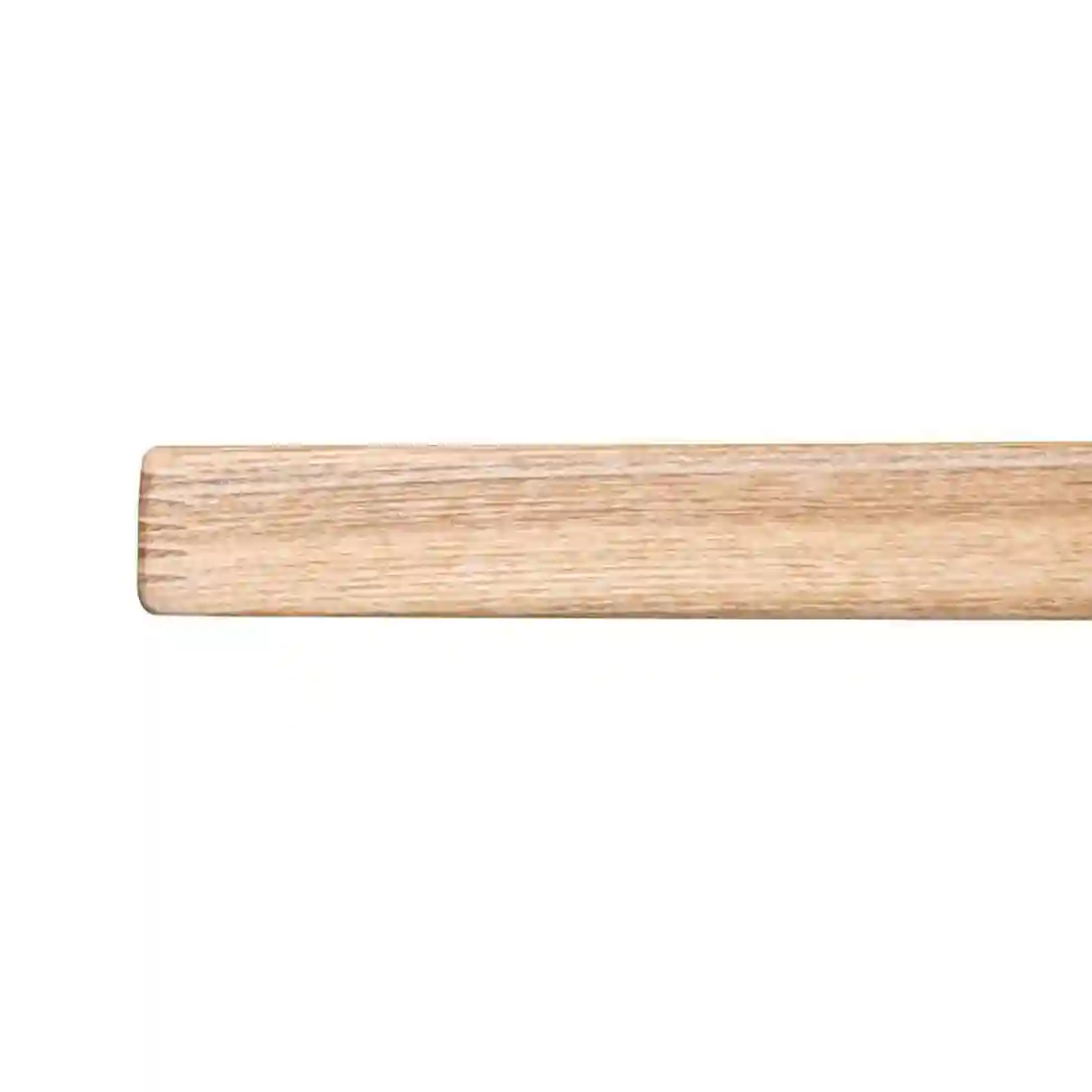 Bolero Pre-drilled Square Table Top Natural Ash Veneer 700mm - Image 4