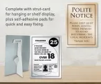 Essential Modern Bar Licensing Sign Pack - Gold - Image 2