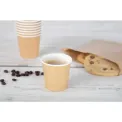 Fiesta Recyclable Espresso Cups Single Wall Kraft 112ml / 4oz (Pack of 50) - Image 3