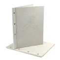 Hessian Menu Covers
