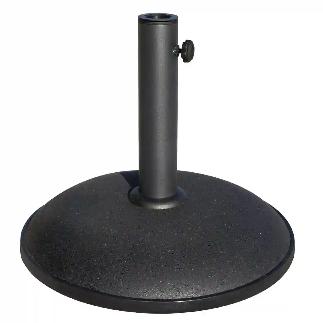 Rowlinson Willington Wooden Parasol Grey 2.7m with Base 15kg - Image 7