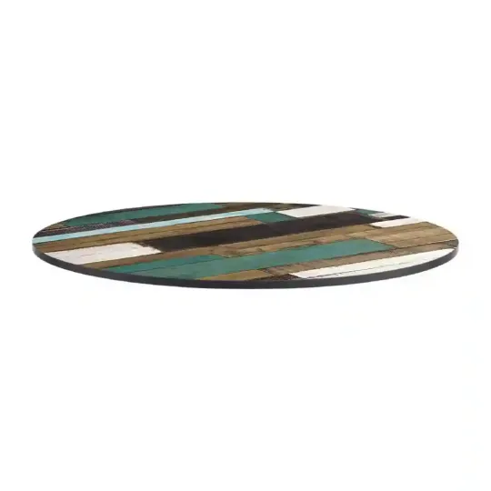 Extrema Round Driftwood Table Top 690mm
