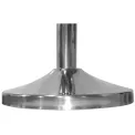Bolero Stainless Steel Ball Top Barrier Post - Image 2